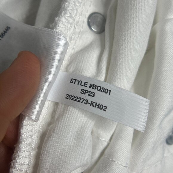 EUC J.Crew 9 in Demi Boot Crop White Jeans Size 32 - Picture 13 of 16